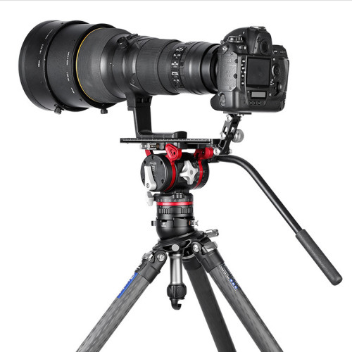 Půlkulový nivelační adaptér s háčkem Leofoto 75 mm (L)