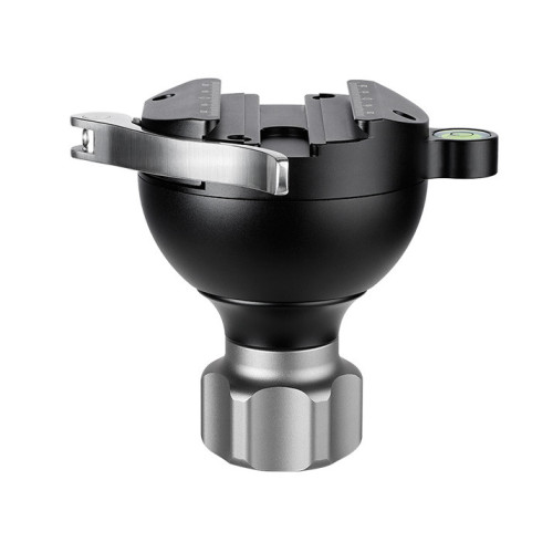 Půlkulový nivelační adaptér s rychloupínací svorkou Leofoto 75mm (S)