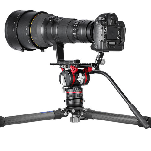 Půlkulový nivelační adaptér s rychloupínací svorkou Leofoto 75mm (S)