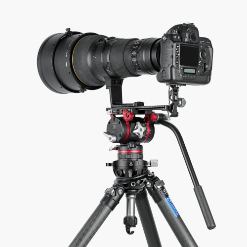 Půlkulový nivelační adaptér se šroubovací svorkou Leofoto 100mm (L)