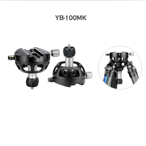 Půlkulový nivelační adaptér se šroubovací svorkou Leofoto 100mm (M)