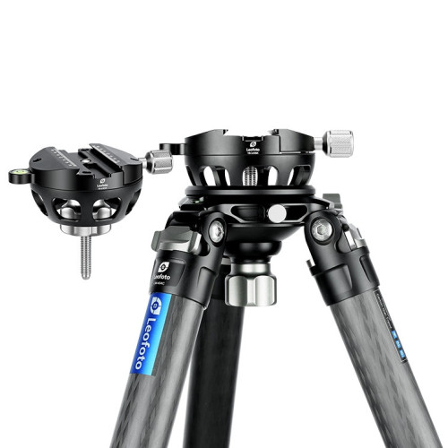 Půlkulový nivelační adaptér se šroubovací svorkou Leofoto 100mm (S)