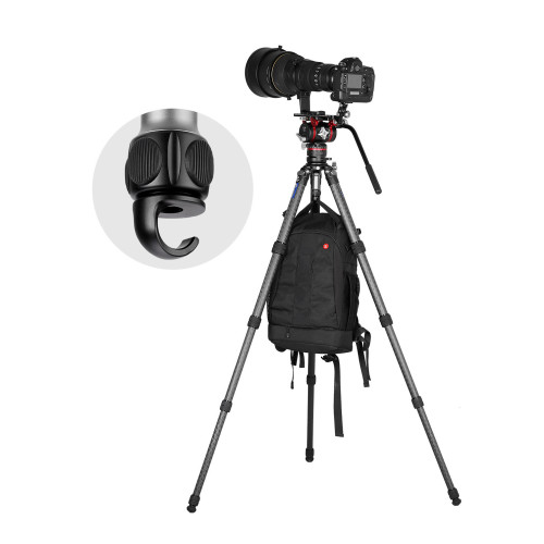 Půlkulový nivelační adaptér se šroubovací svorkou Leofoto 75mm (L)