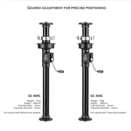 Středový sloupek s klikou (364C)