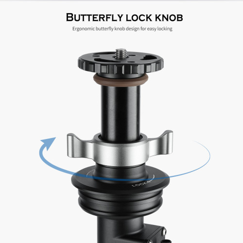 Středový sloupek s klikou (404C)