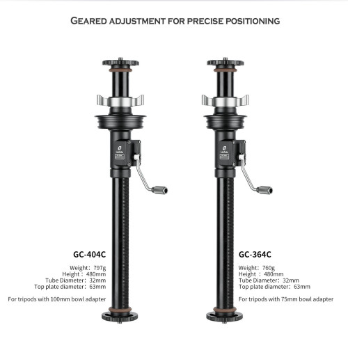 Středový sloupek s klikou (404C)