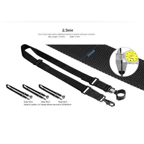 Popruh na stativ Leofoto