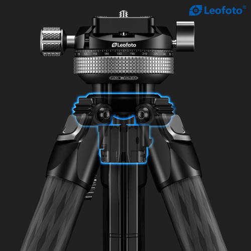 Leofoto Mr.Y LY-265CF s hlavou (zelený)