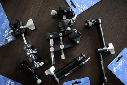 Uchyť, upevni, vyfoť! Leofoto držáky, ramena a svorky.